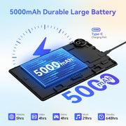 AEEZO YHB-C10-BK Android 15 5-Core 10inch Tablet,16GB Ram+32GB ROM +1TB Expand,IPS Display, Widevine L1, 5G Wifi, Black
