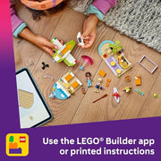 LEGO 6526885 Friends Creative Beach and Travel Suitcase Toy Building Set - 188 Pieces, Portable Pretend Play Set for Kids Ages 5+