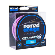 Nomad Design Panderra 8X Multi-Color Braid Fishing Line, 80-lb Test, 600 Yards, Premium Japanese PE Fiber, Micro Weave Technology, Hydroslick Coating, Multi-Color