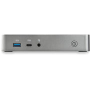 StarTech.com Dual HDMI Monitor USB-C Docking Station with 65W Power Delivery, 2x USB-A 3.0, 1x USB-C, Gigabit Ethernet, 1080p Dual Video Display, Black and Space Gray, DK30CHHPD