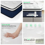 Behost 003UW100TA Twin Size Mattress 10