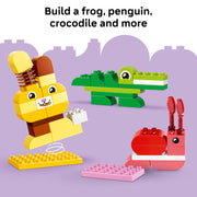 LEGO DUPLO Animal Building Game Educational Toy for Toddlers Ages 3+, 94 Pieces, Creative Matching and Fine Motor Skills Development 6585505