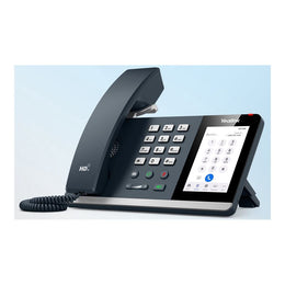 Yealink MP54 E2 Zoom IP Phone, 4 Inch Capacitive Touch Screen, Bluetooth, Wi-Fi, Dual Gigabit Ethernet, PoE Support, Wall and Stand Mountable, Classic Gray, 1301120