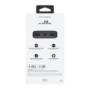 Mophie Universal Battery Power Boost Portable Battery with USB-A and USB-C inputs, Boost 20K, Black