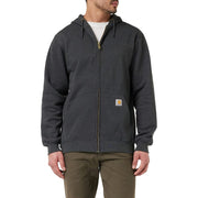 Carhartt Midweight Full-Zip Long-Sleeve Hooded Sweatshirt for Men - Grey - 2XL