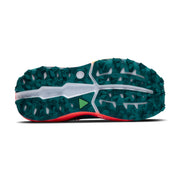Brooks Womens Caldera 8 Ultra Trail Running Shoes, Nitrogen-Infused DNA LOFT v3 Cushioning, Bit of Blue Quince Flame, Size 7 Medium, 120429-142