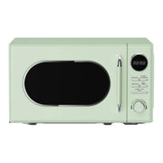 Magic Chef Retro Countertop Microwave, 0.7 Cu Ft, 700W, Mint Green, MC77CMM