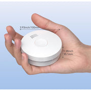 SITERWELL GS525A Smoke Alarm with Photoelectric Sensor, 10 Year Built-In Lithium Battery, UL217 Listed, Low Battery and Fault Warning, White
