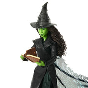 Mattel Wicked Deluxe Elphaba Fashion Doll with Movie-Inspired Gown, Accessories, 11 Points of Articulation, Black Hair, JFM12