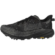 Hoka Speedgoat 6 GTX Men's Trail Running Shoes, Waterproof GORE-TEX, Vibram Megagrip Outsole, Black Outer Orbit, Size 12 Medium