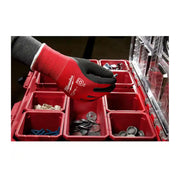 Milwaukee 48-22-8913B X-Large Red Latex Level 1 Cut Resistant Insulated Winter Dipped Work Gloves (12-Pack)