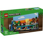LEGO Minecraft Mini Biomes Building Toy, 797 Pieces, 5 Removable Biomes, 5 Microfigures, Multicolor, 6585531