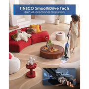 Tineco Floor One S9 Artist Steam Cordless Wet Dry Steam Mop and Vacuum Cleaner with 320F HyperSteam, Dual Tank, Self-Cleaning System FW2A0500US
