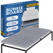Continental Sleep BSva-33 Premium 38mm Split Wood Bunkie Board Twin Size Bed Support 2-Piece Under Mattress