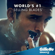 P&G 4740065704 Gillette Mach3 Men's Razor Blade Refills, 15 ct