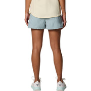 Columbia Women's PFG Rugged Water Athletic Shorts, Plus Size 2X, Crushed Blue, Mid Rise, Elastic Waist, UPF 50, Omni-Shield 211367