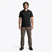 Carhartt Force Sun Defender Relaxed-Fit Lightweight Short-Sleeve Polo - Black - LT