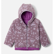 Columbia Double Trouble III Infant Reversible Water-Resistant Quilted Jacket, Purple, 12-18 Months, 213407