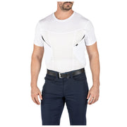 5.11 TACTICAL 41222-010 Mens 5.11 Cams Base layer Compression Shirt Medium White