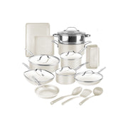 Gotham Steel Nonstick Pots and Pans 20 Pcs Set Ceramic Cookware Bakeware Kitchen Set With Frying Ski