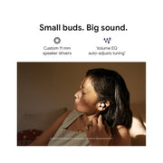 Google GA03203-US Pixel Pro Wireless Bluetooth Earbuds With Active Noise Cancellation - Fog