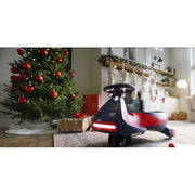 FanttikRide 12V N7 Pro Electric Wiggle Car, 2-in-1 Kids Ride On Toy with Bluetooth Music, Flashing LED Wheels, 2-Speed, Anti-Rollover, Pink