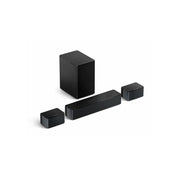 Ultimea U2500 Poseidon 5.1 Channel Bluetooth Sound Bar Speaker System, 320W RMS, Black, App Control, Wireless Subwoofer, Adjustable Surround Levels