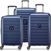 Delsey Paris Cruise 3.0 Hardside Expandable Luggage Set, Navy, 3-Piece Carry-On, Medium and Large Suitcases with Spinner Wheels 40287998722