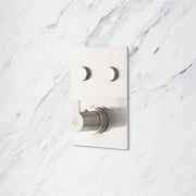 FH 7303A-687-BN Spring Thermostatic concealed mixer with GoClick-2 buttons - Brushed Nickel