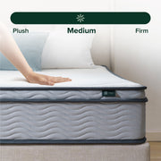 Zinus Innerspring Mattress with Euro Top, 10 Inch, Full