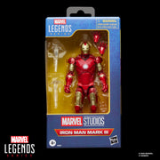 Hasbro Marvel Legends Series Iron Man Mark III Action Figure, 6-Inch Scale, Red, G2055