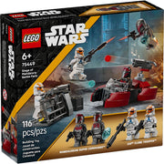 LEGO Star Wars Siege of Mandalore Battle Pack Building Toy with 4 Minifigures, Multicolor, 116 Pieces, 75449