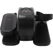 Under Desk Elliptical Trainer, 50W Electric Seated Foot Pedal Exerciser, Five-Speed Regulation, Remote Control, LED Screen, Compact Design for Home and Office