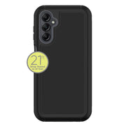 Onn. WIARBG100127596 Rugged Phone Case for Samsung Galaxy A14 5G - Black/Gray