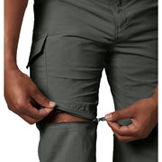 Columbia 144167 Silver Ridge Convertible Pants for Men Gravel 36x30