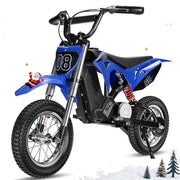 Easoger EM-ED01 36V Kids Electric Dirt Bike, Black, Blue