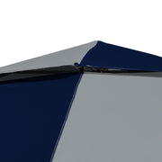 Logo Brands Dallas Cowboys Pop-Up Canopy, 12x12 ft, Vented Roof, Built-In Wheels, Powder-Coated Steel Frame, Includes Stakes, Ties, Sandbags