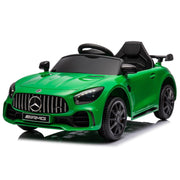 UBesGoo 12V Licensed Mercedes-Benz Electric Ride on Car Toy for Toddler Kid w/ Remote Control, Green