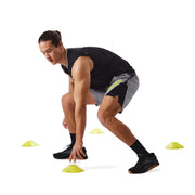 Fit For Life Reebok Delta Agility Kit, Speed Parachute, 20-Foot Agility Ladder, 12 Cones, 6 Hurdles, Jump Rope, Exercise Guide, Portable Mesh Bag