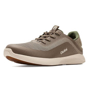 OluKai Kialoa Men's Lightweight Slip-On Deck Shoes, Quick-Drying Breathable Mesh, Enhanced Wet Traction, Clay Mustang, 11.5 D, 10577-1013