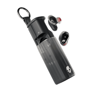 Skullcandy Method 360 ANC XT True Wireless Earbuds with Sound by Bose, Adjustable 4-Mic Active Noise Cancelling, IPX4 Sweat Resistant, 32-Hour Battery, True Black