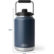 YETI Rambler Gallon Jug 2.0, Vacuum Insulated Stainless Steel Sports Water Bottle, Leakproof MagDock Chug Cap, Blue Camo