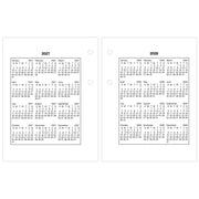 AT-A-GLANCE 2026 Daily Desk Calendar Refill, Mini Loose-Leaf, 3 in x 3.75 in, White Pages, E9195026