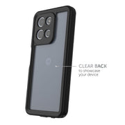 Body Glove Tidal Waterproof Phone Case, Slim Shock-Resistant, Black Clear, Compatible with Motorola Moto G Power 2026 2025, 100145549