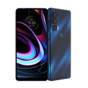 Motorola PANX0000US Edge 2021 6.8'' 5G 8 GB RAM 256 GB Storage 2.40 GHz Processor Speed Unlocked Android Smartphone, Nebula Blue