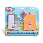 hand2mind Numberblocks Friends Nineteen and Twenty Figure Pack, Multicolor, Counting Toy for Toddlers Ages 3 to 6, 97858