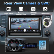 Lieucyst Single Din Car Stereo with 6.9