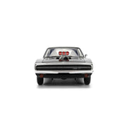 Jada Toys, 1:24 Scale Die-Cast 1970 Dodge Charger R/T, Fast & Furious 9, Opening Doors, Hood, Trunk, Rubber Tires, Black