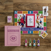 WS Game Company Mystery Date Vintage Bookshelf Edition Classic Board Game, Pink, 2-4 Players, Ages 8 and Up