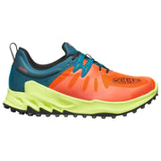 KEEN Zionic Waterproof Hiking Shoes for Men - Scarlet Ibis/Deep Lagoon - 8M